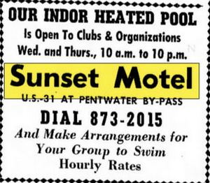Sunset Motel - Mar 1972 Ad